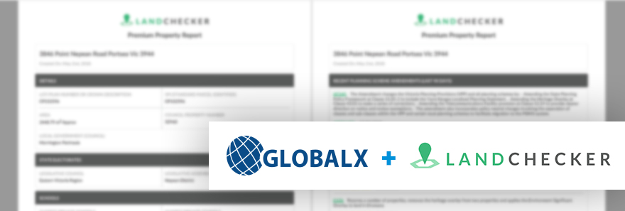 GlobalX + Landchecker Partnership